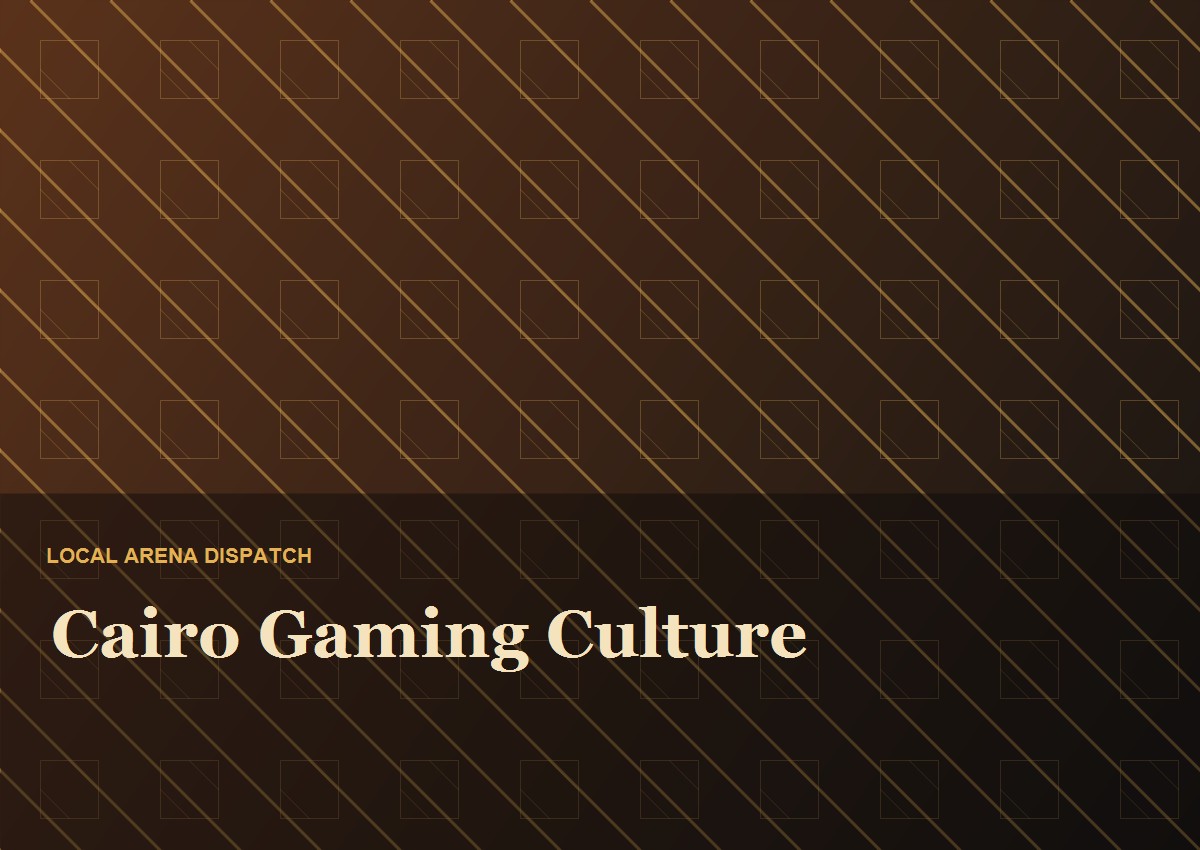 Stylized Cairo gaming culture placeholder